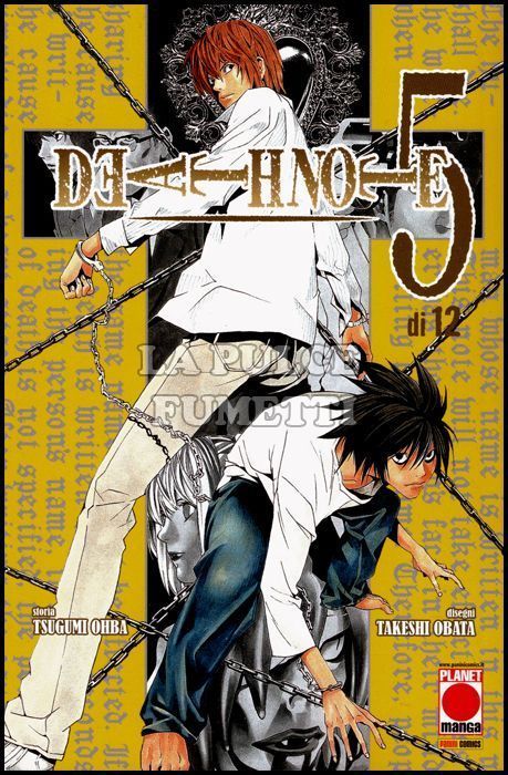 DEATH NOTE #     5 - 5A RISTAMPA